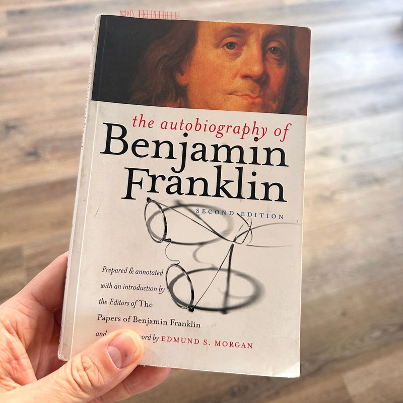 The Autobiography of Benjamin Franklin cover